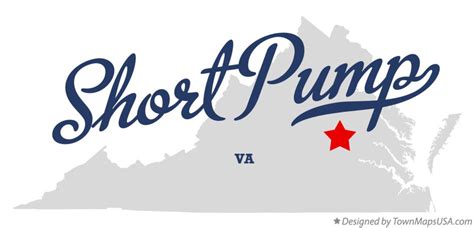 Map of Short Pump, VA, Virginia