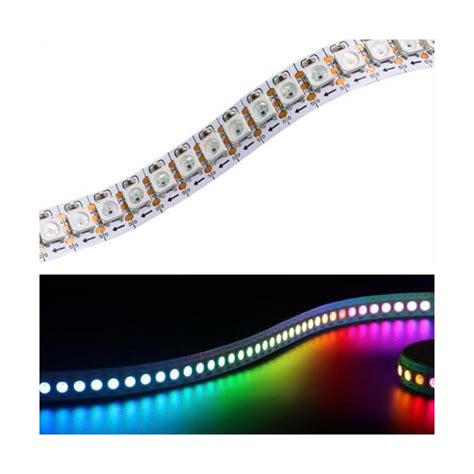 Tiras Led Inteligente Ic V Dc Metros Ip Ch M Chip Led