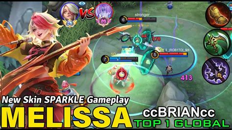 Melissa SPARKLE SHIMMER New ALLSTAR 2024 Skin Gameplay Top 1