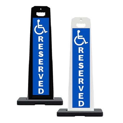 Portable Parking Lot Signs & Stands | Custom Parking Signs