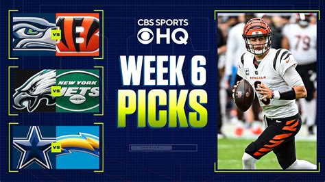 NFL Week 6 Preview: EXPERT PICKS For Each Game I CBS Sports - Win Big ...