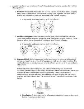 Living Environment Regents Review Packet Of Tpt