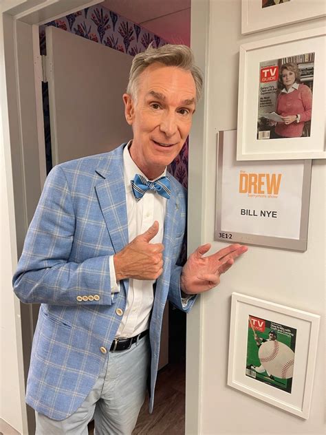 Bill Nye On Twitter Greetings From DrewBarrymoreTV Tune In Today To