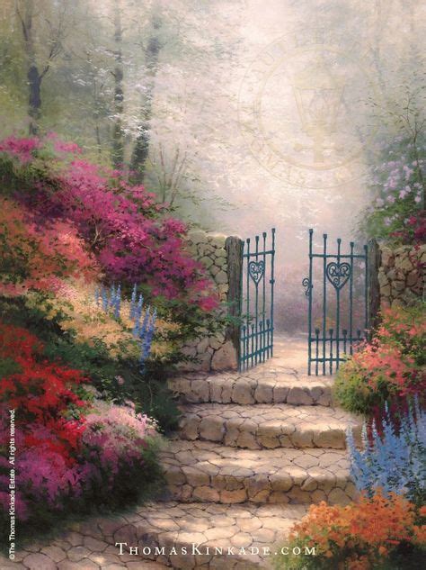 13 Thomas Kinkade Gardens Ideas Thomas Kinkade Thomas Thomas