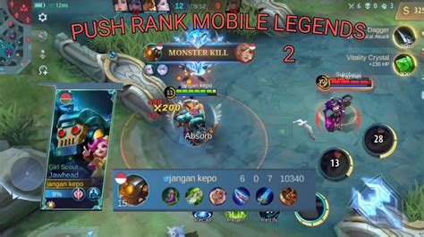 Push Rank Bareng Istri Emblem Detol Di Mobile Legends Part Youtube