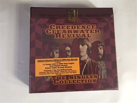 CREEDENCE CLEARWATER REVIVAL THE SINGLES COLLECTION Evergreen Vinyl