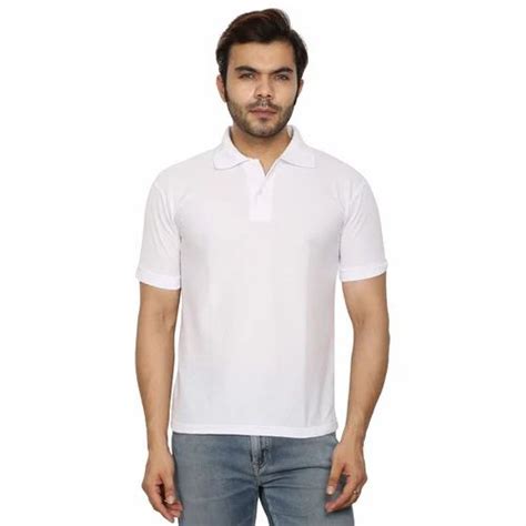 Ridaan India Spun Matty Mens Collar T Shirt For Garments At Rs 140