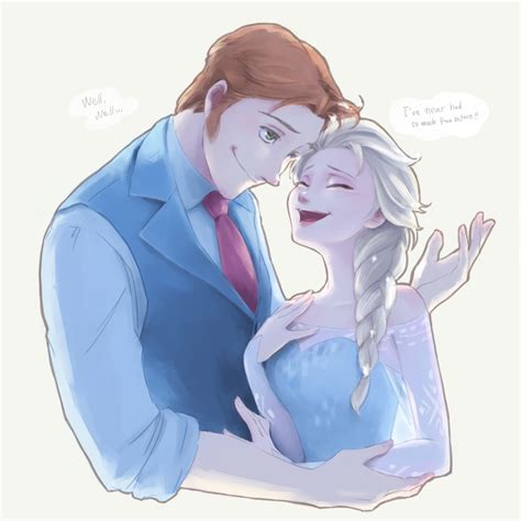 Elsa And Hans Frozen Fan Art 39327557 Fanpop