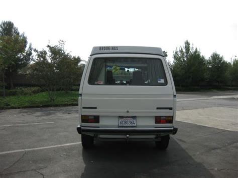 Sell Used 1983 Volkswagen Vanagon Westfalia Camper With Go Westy Engine No Reserve In Santa Fe