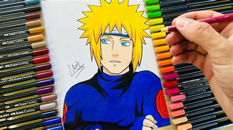 Como Desenhar O Minato Namikaze Quarto Rokage Youtube