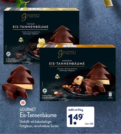 Gourmet Eis Tannenb Ume X Ml Angebot Bei Aldi Nord