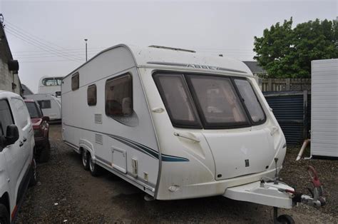 2006 Abbey Aventura 340 Twin Axle 6 Berth Caravan With Awning In