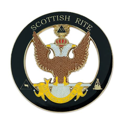 Rd Degree Double Headed Eagle Scottish Rite Round Masonic