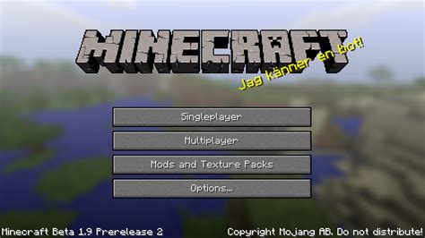 Java Edition Beta 19 Prerelease 2 Official Minecraft Wiki