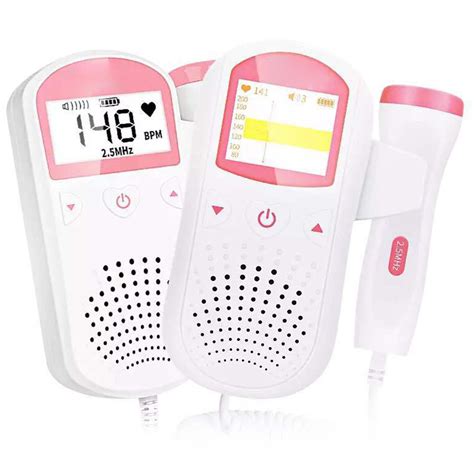 Bolso fetal doppler bebê coração batimento do moni Grandado