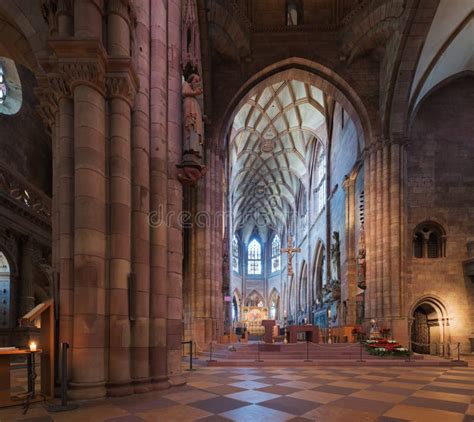 Interior of Cathedral of Freiburg Im Breisgau Stock Photo - Image of southwest, catholic: 103572326