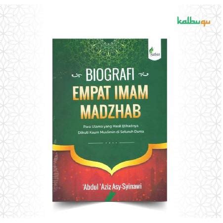 Jual Buku Biografi Empat Imam Madzhab Hanafi Malik Syafii Ahmad