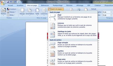 Mettre Une Seule Page En Mode Paysage Sous Word