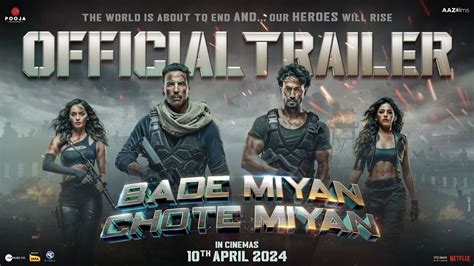 Bade Miyan Chote Miyan Official Hindi Trailer YouTube