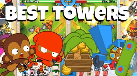 Top 5 BEST Towers In Bloons TD Battles BEFORE 4 1 UPDATE YouTube