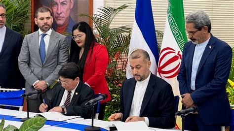 Iran Nicaragua Ink MOU On Bilateral Cooperation