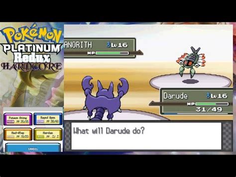 Pokemon Platinum Redux Hardcore Gym Leader Roark Romhack By Henny