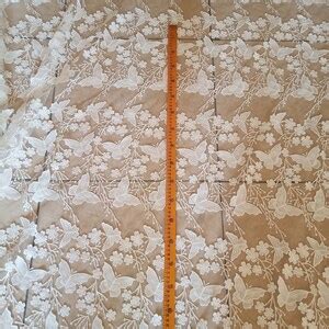 Yard Super High Quality Off White D Butterfly Lace Etsy