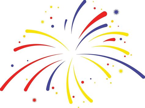 Beautiful Fireworks Clip Art Illustration 34982886 Vector Art at Vecteezy