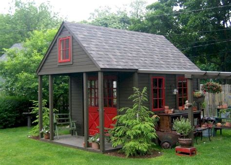 20 Extraordinary Backyard Storage Shed Makeover Design Ideas With Images Backyard Sheds