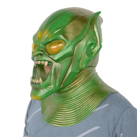 Buy Green Goblin Mask Superhero Helmet Latex Full Face Mask Halloween