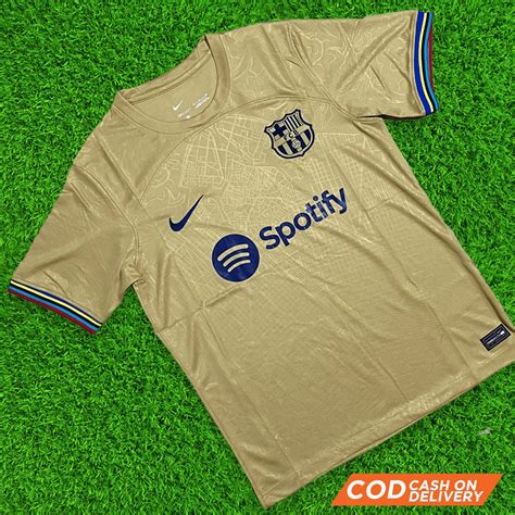 Jual JERSEY BARCELONA AWAY SPOTIFY 2022 2023 JERSEY BARCA JERSEY BOLA