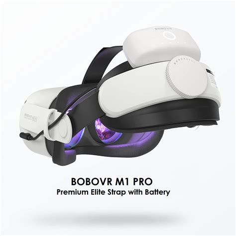 Bobovr M Pro Premium Elite Strap With Battery Pack For Oculus Quest