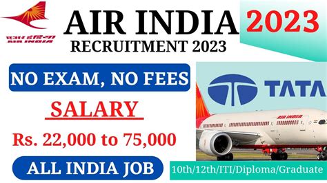 Air India Recruitment 2022 23 Airport Jobs For Freshers Jobs After