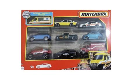 Matchbox 9lu Araba Seti X7111 Hfl54 Toysall