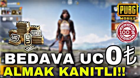 PUBG MOBİLE BELEŞE UC ALMA KANITLI 100 ÇALIŞIYOR VİDEODA UC KODU