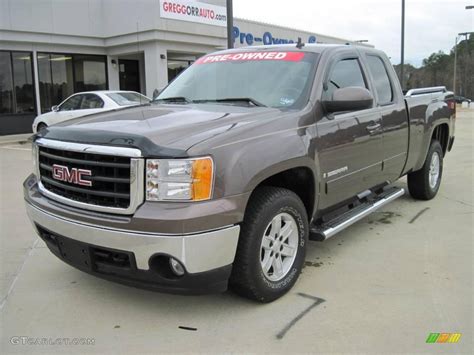 2008 Medium Brown Metallic Gmc Sierra 1500 Slt Extended Cab 4x4