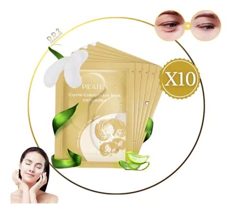 Mascarilla De Colageno P Rpados Ojos Ojeras Pilaten X Mercadolibre