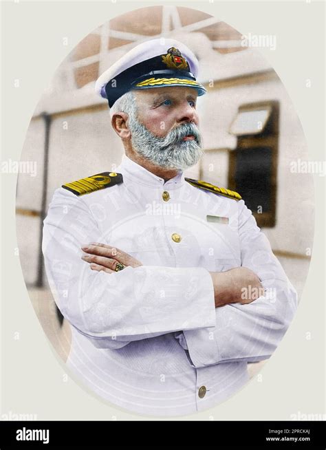 Titanic Captain Edward John Smith Stock Photo Alamy