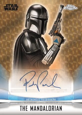 Star Wars The Mandalorian Chrome Beskar Edition Hobby Box Topps 2022