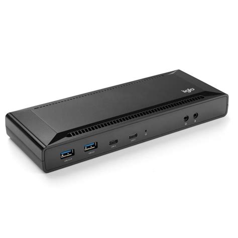 Usb C Eller Usb 30 Dockningsstation 14 I 1 Med Stöd För 2 Skärmar