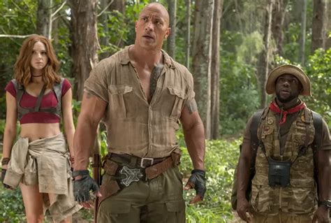 Nice Win For The Jumanji Team Dwayne Johnsons 995m Flick Destroyed