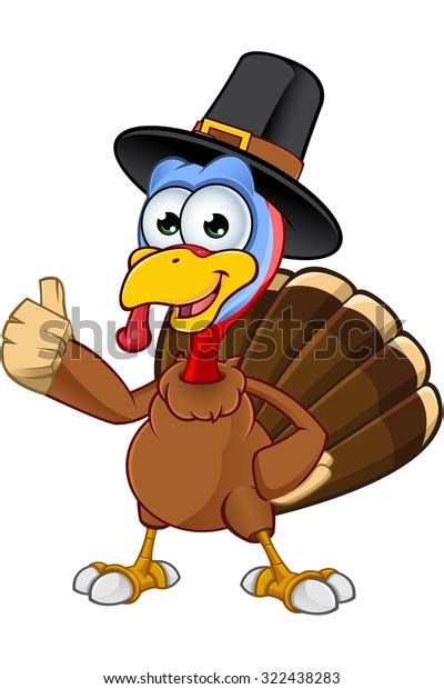 Thanksgiving Turkey Character Stock Vector (Royalty Free) 322438283