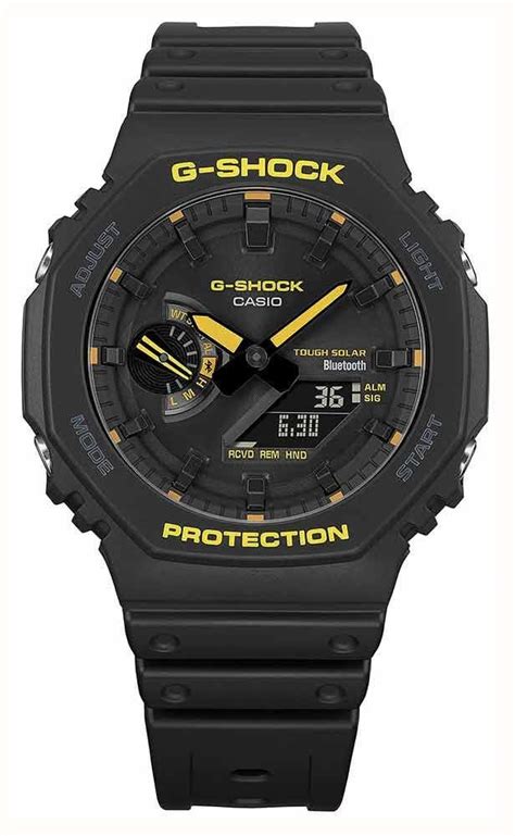 Casio G Shock Caution Yellow Tough Solar B2100 Series Ga B2100cy 1aer First Class Watches™