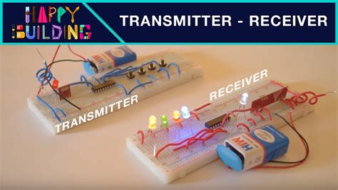 How To Make A Transmitter And Receiver Happy Building Youtube