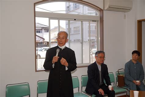 カトリック新潟教会 【教会日記】2024年4月14日 田中神父、町田神父歓迎会