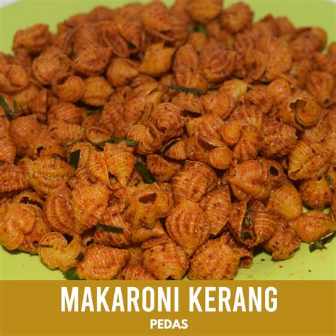 Jual Bisa Cod Snack Kiloan Makaroni Keong Kerang Extra Pedas Gram