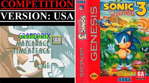 Sonic The Hedgehog Usa Sega Genesis Longplay Competition