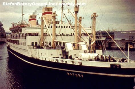 MS BATORY TS S STEFAN BATORY Polish Ocean Liner 1968 1988