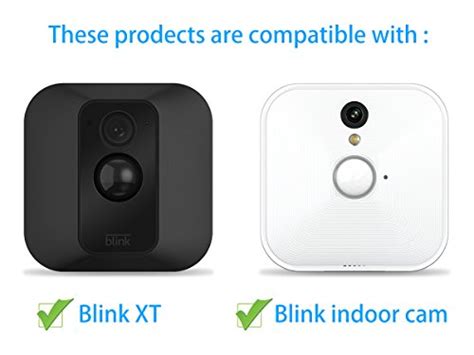 Blink Outdoor Camera Wall Mount Bracket, Mrount 360 Degree Adjustable Mount for Blink Outdoor ...