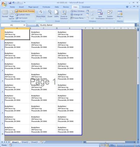 How To Create Mailing Labels From Excel Spreadsheet Printable Online